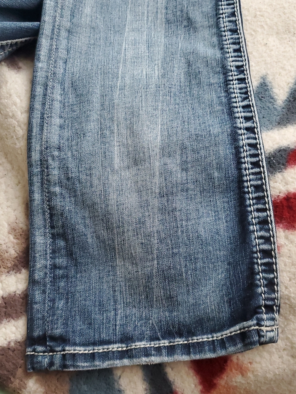 Miss Me Embellished Blue Denim Jeans Signature Slim - Picture 5 of 9